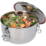 Герметичный контейнер TATONKA FOODCONTAINER 0.75L из нержавеющей стали для хранения пищи