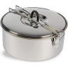 Кастрюля из нержавеющей стали TATONKA SHERPA POT 1.0 L с крышкой