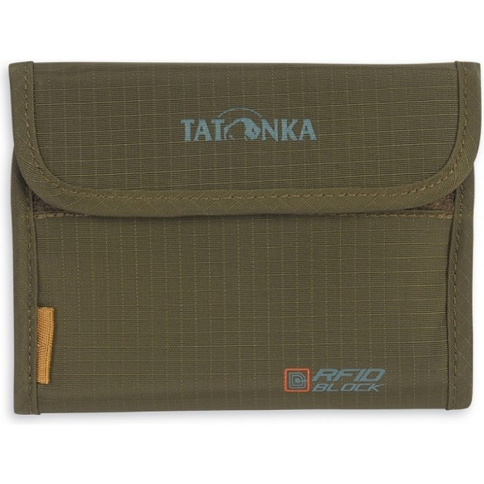 Кошелек TATONKA EURO WALLET RFID зеленый