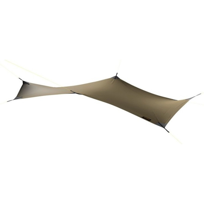 Легкий прочный тент TATONKA TARP WING 2 LT stone grey olive