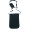 Шейный кошелек на молнии TATONKA SKIN NECK POUCH RIFD B с защитой от считывания данных RIFD Block, black