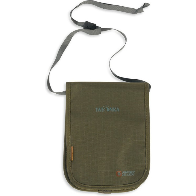 Шейный кошелек TATONKA HANG LOOSE RFID B с защитой RFID Block, olive