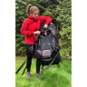 Туристический рюкзак для переноски тяжелых грузов TATONKA BISON 120+15 black