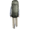 Туристический рюкзак со спиной TATONKA X1 YUKON X1 85+10 stone grey olive